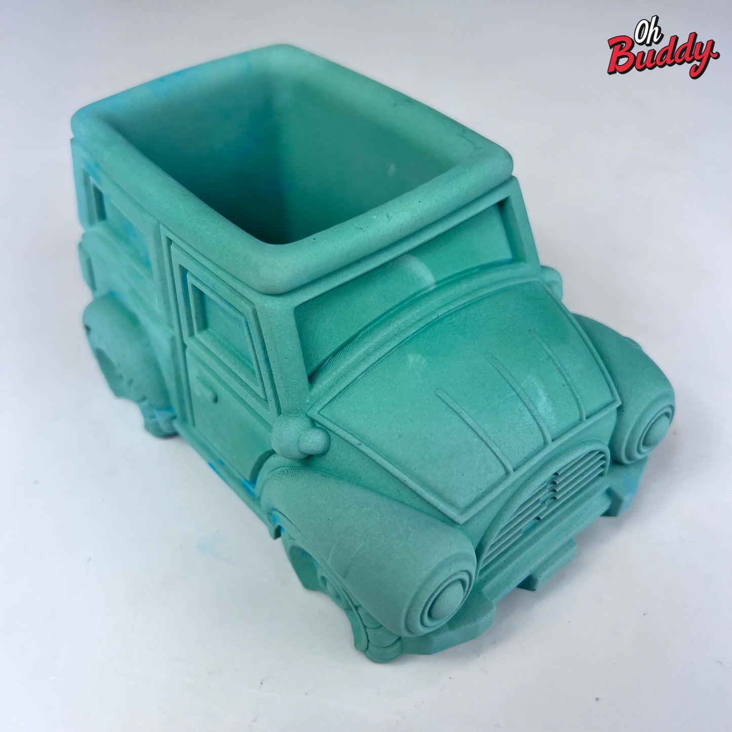 Vintage Vehicle Cement Pot Planter - Choose Your Color