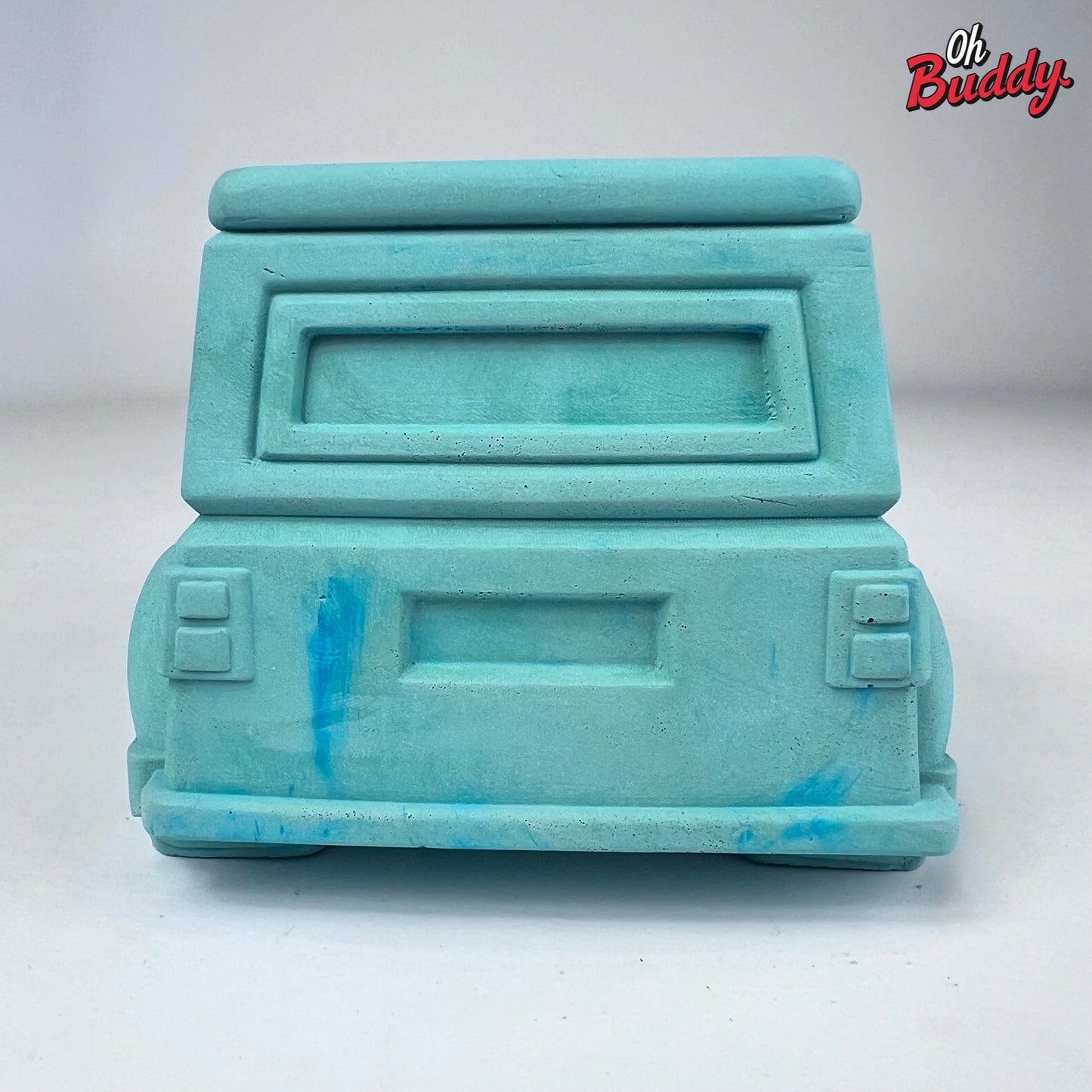 Vintage Vehicle Cement Pot Planter - Choose Your Color