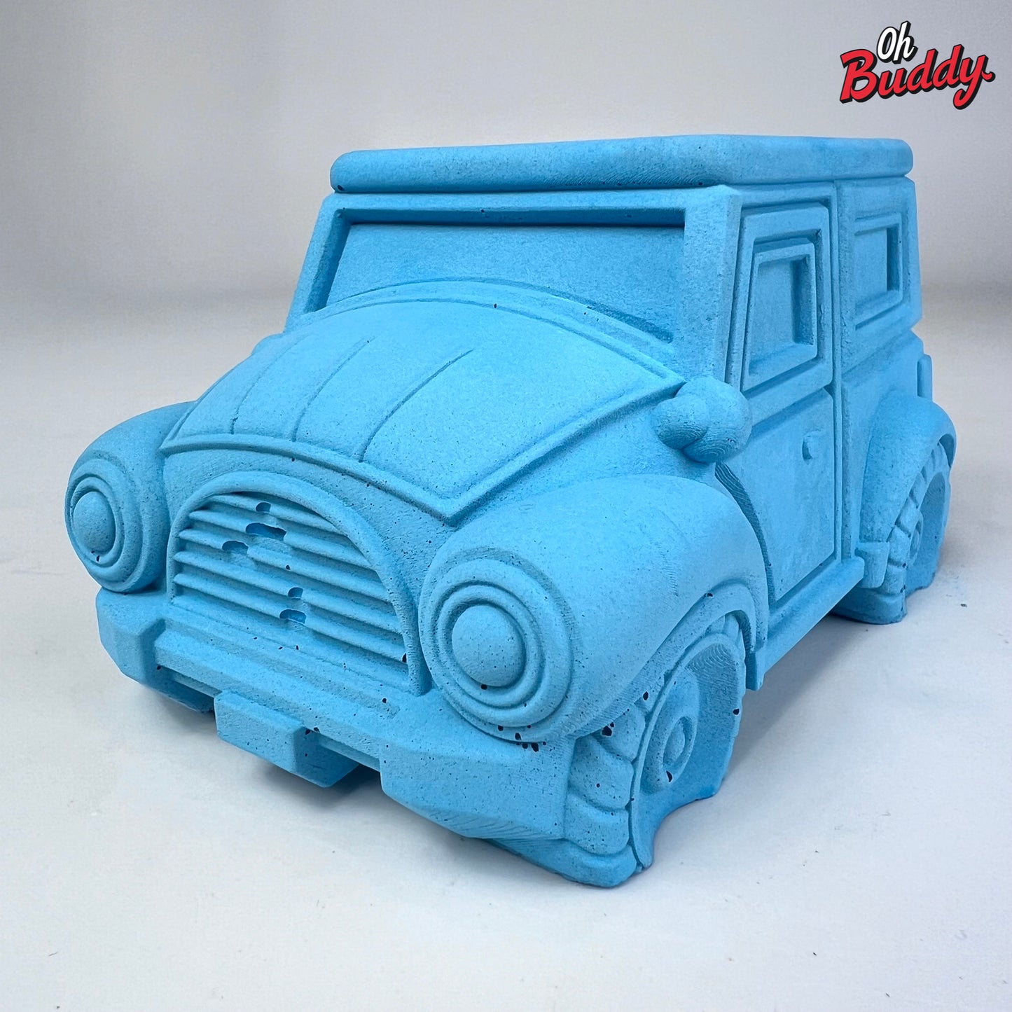 Vintage Vehicle Cement Pot Planter - Choose Your Color