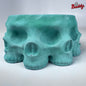 Multi Skull Cement Pot Planter - Choose Your Color