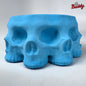 Multi Skull Cement Pot Planter - Choose Your Color