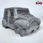 Vintage Vehicle Cement Pot Planter - Choose Your Color